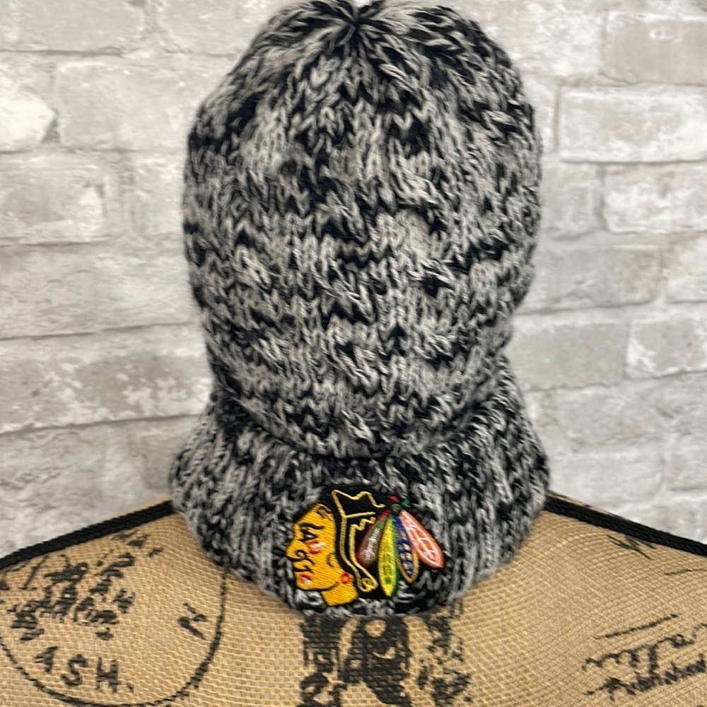NHL Chicago Black Hawks Knit Hat